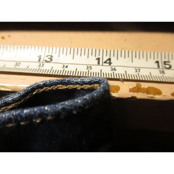 Calvin Klein Vintage Women's Jeans 12 28x33 USA 1990's Mom Designer Dark Wash US - Picture 9 of 9